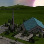 NEU - Kirche Welkers als Bus-Haltestelle