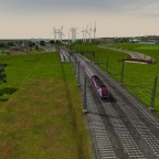 Tf/net Regionalbahn vorm neuen S-Bahnhof Rokford.