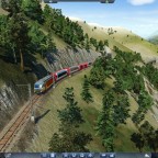 Glacier Express auf Bergfahrt