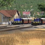 Faur L45H im Einsatz auf der Inselbahn "Korsika"