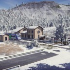 Snowy station