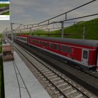 IC der DB mit auch mit Öbb Wagen und Schweizer Lok Teil 2