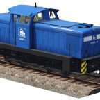 Baureihe 346 004 - 3 von der Press