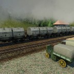 Wagen für Kohle und Schlacke