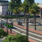 Um den Bahnhof und die Kirche