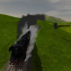 BR 44 3-fach Traktion auf Bergfahrt mit 2000t Zug