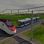 Giruno und Trolleybus