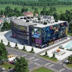 Shopping mall~ (3-IN-1) (Industry + depot + station)