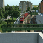 155er bei der Durchfahrt