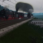 Jetzt beide in Parallelfahrt