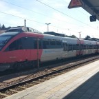 ÖBB 4024 064-0 im Passauer Hauptbahnhof - City Shuttle nach Linz