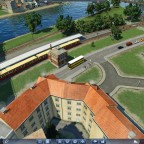 Sonnenallee_Treffen Zug mit dem Bus