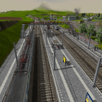 Gera-Nord nach Umbau wg. kreuzungsfreier Einfädelung der S-Bahn Gera-Tambach