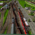 Bahnhofsvorfeld Worthing von Westen