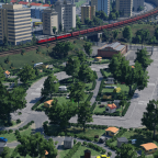 Ludmilla Doppeltraktion saust durch die Stadt