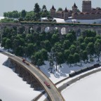 Alles dreht sich um die alte Festungsanlage