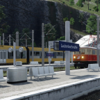 Der Bahnhof Laubenbachmühle im Jahr 2012