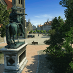Kirchplatz und Alter Fritz