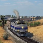 EMD F40 PH and Superliner - Amtrak Phase IV
