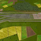 Der neue Güter HBF mit dem Rangierbahnhof.