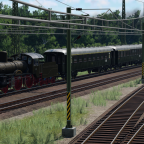 Oldie unter Oberleitung