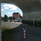 Blick auf das Hotel