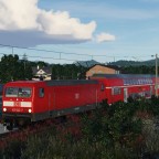 Abendliche S3 in Richtung Hauptbahnhof