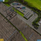 WIP Stahlwerk mit großem Rangierbahnhof