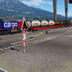 Rangierarbeiten am Containerterminal