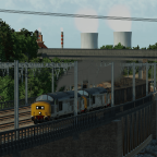 Coal Train on Bridge