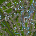 Alle Bahnhöfe der Stadt auf einen Blick