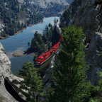 Sich durch den Canyon schlängeln