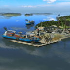 Letzter Hafen am Fjordende