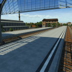Hauptbahnhof mit dem alten Stellwerk