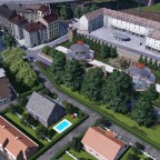 Ulm das Stadtviertel rund um die Abstellanlage Ostbahnhof 9