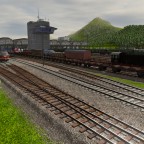 Bad Wörishofen: Bahnhofseinfahrt West mit Blick auf das neue Stellwerk