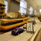 Modellbahnanlage im Museum