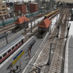 Blick HBF Richtung linkes Bahnhofsvorfeld