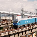 heavy freight train