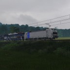 Autozug im "Regen"