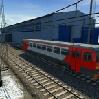 Abgestellter Triebwagen