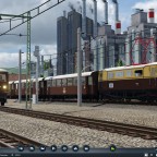 Die E10 und E13 beim Alpenbahnhof St. Pölten