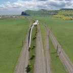 Leipzig Project Schönbau - Überwerfungsbauwerk Richtung Gohlis