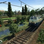 218 auf dem Weg zum Bahnhof