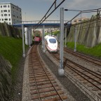InterCityExpress durch den CityBahnKanal.