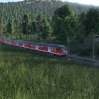 Regionalbahn Richtung Hallenburg