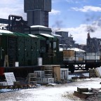 [TpF1] Abandoned factory yard in the spring
