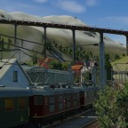 Viadukt bei Andermatt (fiktive Strecke nach Truns)