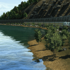 Am Fluss entlang