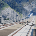 500 Series Shinkansen Leaving Naruto City Station